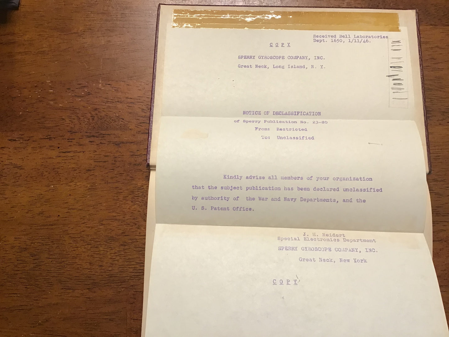 Vintage Sperry Gyroscope “Microwave Transmission Design Data” Engineering Manual – Publication No. 23-80 – WWII Era