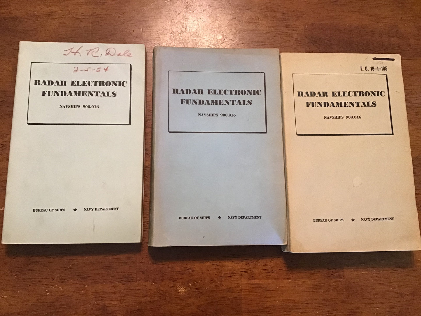 WWII U.S. Navy Radar Electronic Fundamentals Manual NAVSHIPS 900,016 – June 1944 Original