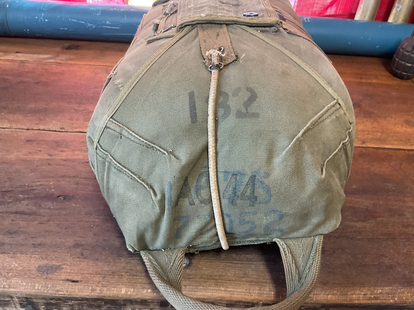 Original WW2 T-5 Back-up parachute