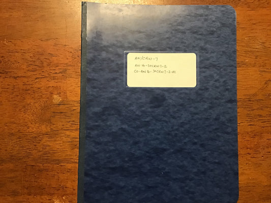 WWII USAAF AN/CRW-7 Radio Receiving Set Operating Manual – Restricted – March 1945