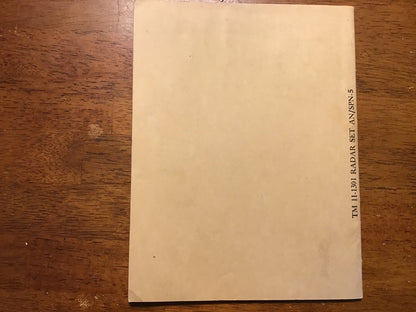 TM 11-1301 Radar Set AN/SPN-5 Technical Manual August 1949 U.S. Army GPO