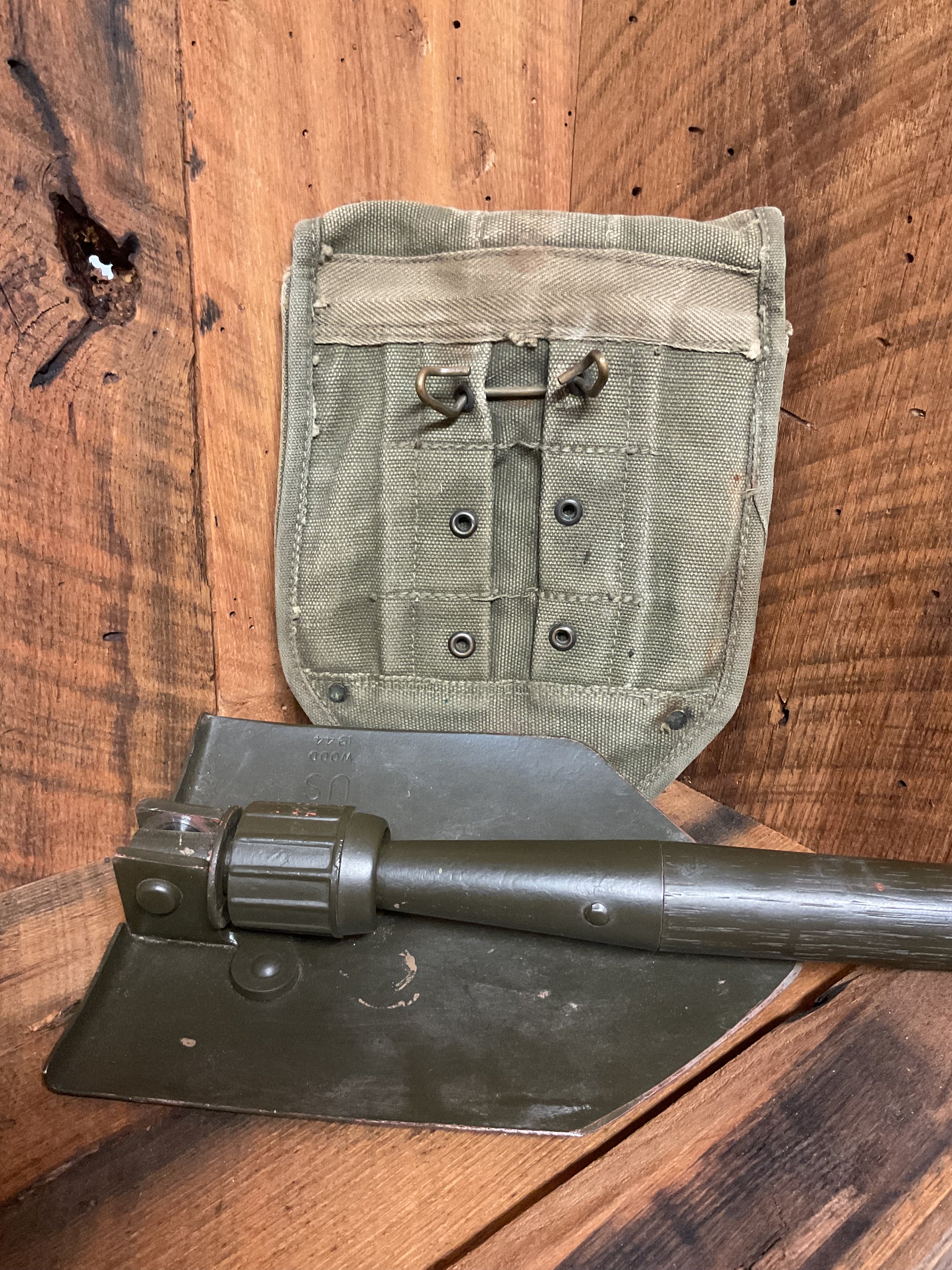 Wwii Etool 1944 “Wood” U.S. E-TOOL – Whiskey Rebellion Antiques