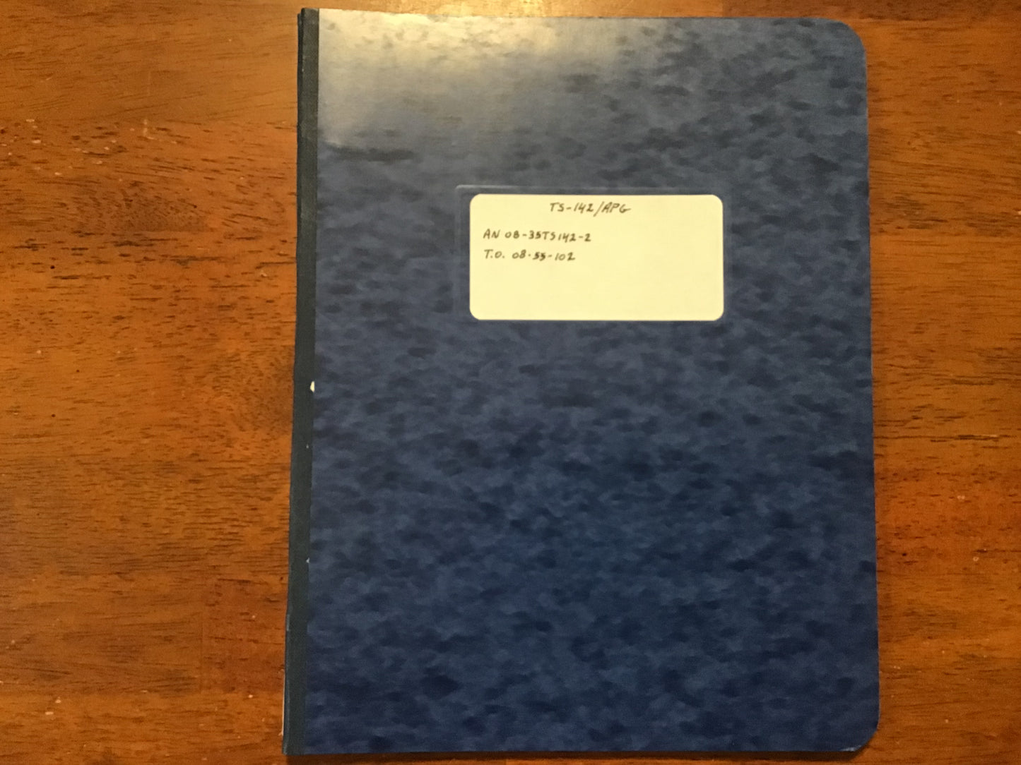 WWII 1944 USAAF TS-142/APG Calibrator Maintenance Manual AN 08-35TS142-2 Restricted