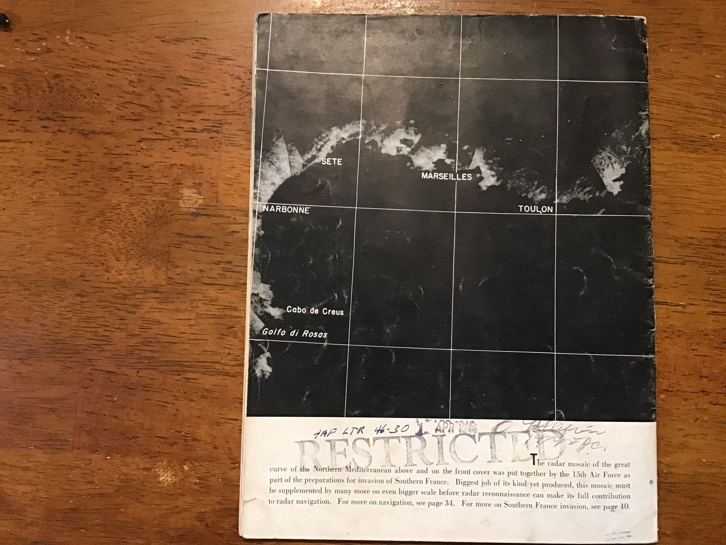 WWII 1944 Restricted RADAR Magazine No. 5 USAAF Confidential SCR-584 Buzz Bomb