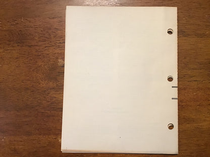 Korean War 1951 USAF T.O. 16-1-79 Fixed Communications Equipment Manual
