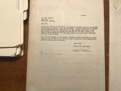 1939 CAA Type TZG Fan Marker Transmitter Manual Federal Telegraph