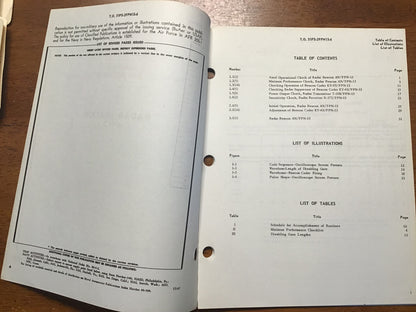 1958 USAF Radar Beacon AN/FPN-13 Manual T.O. 31P5-2FPN13-6 Cold War Radar