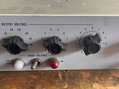 Fluke 412B High Voltage Power Supply – 0–2.1kV DC – Vintage Lab / Radar Equipment