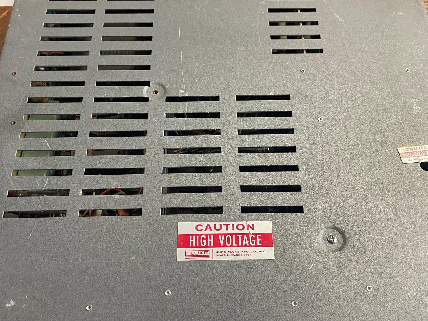 Fluke 412B High Voltage Power Supply – 0–2.1kV DC – Vintage Lab / Radar Equipment