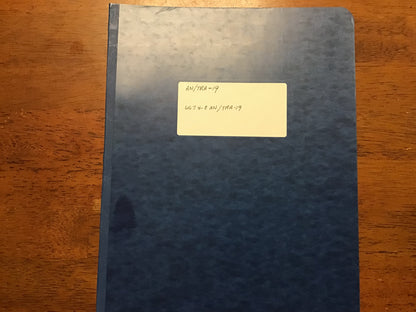 1953 US Army SIG 7 & 8 AN/TRA-19 Amplifier Power Supply Group Signal Corps Manual