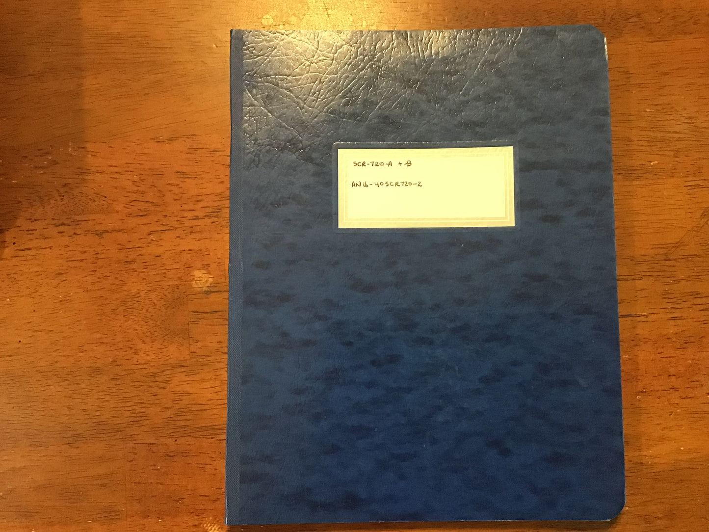 WWII 1945 SCR-720-A SCR-720-B Airborne Radar Operating Manual AN 16-40SCR720-2