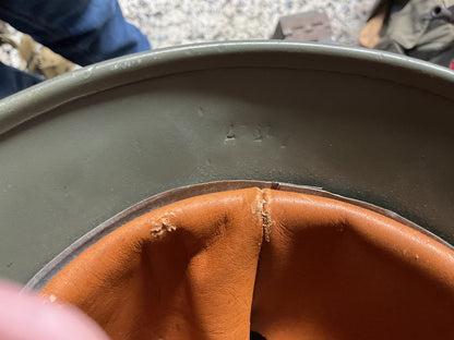 Early WWII Heer Double Decal Helmet