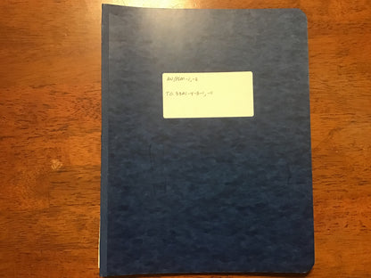 Vintage USAF Navy AN/PSM-1 AN/PSM-2 Test Set Manuals 1951-52 Holtzer-Cabot