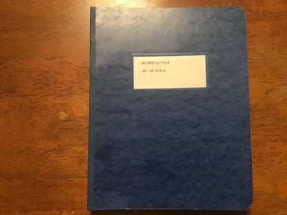 WWII 1945 AN/APQ-13-T1A Training Set Maintenance Manual AN 28-20A-2 Restricted AAF
