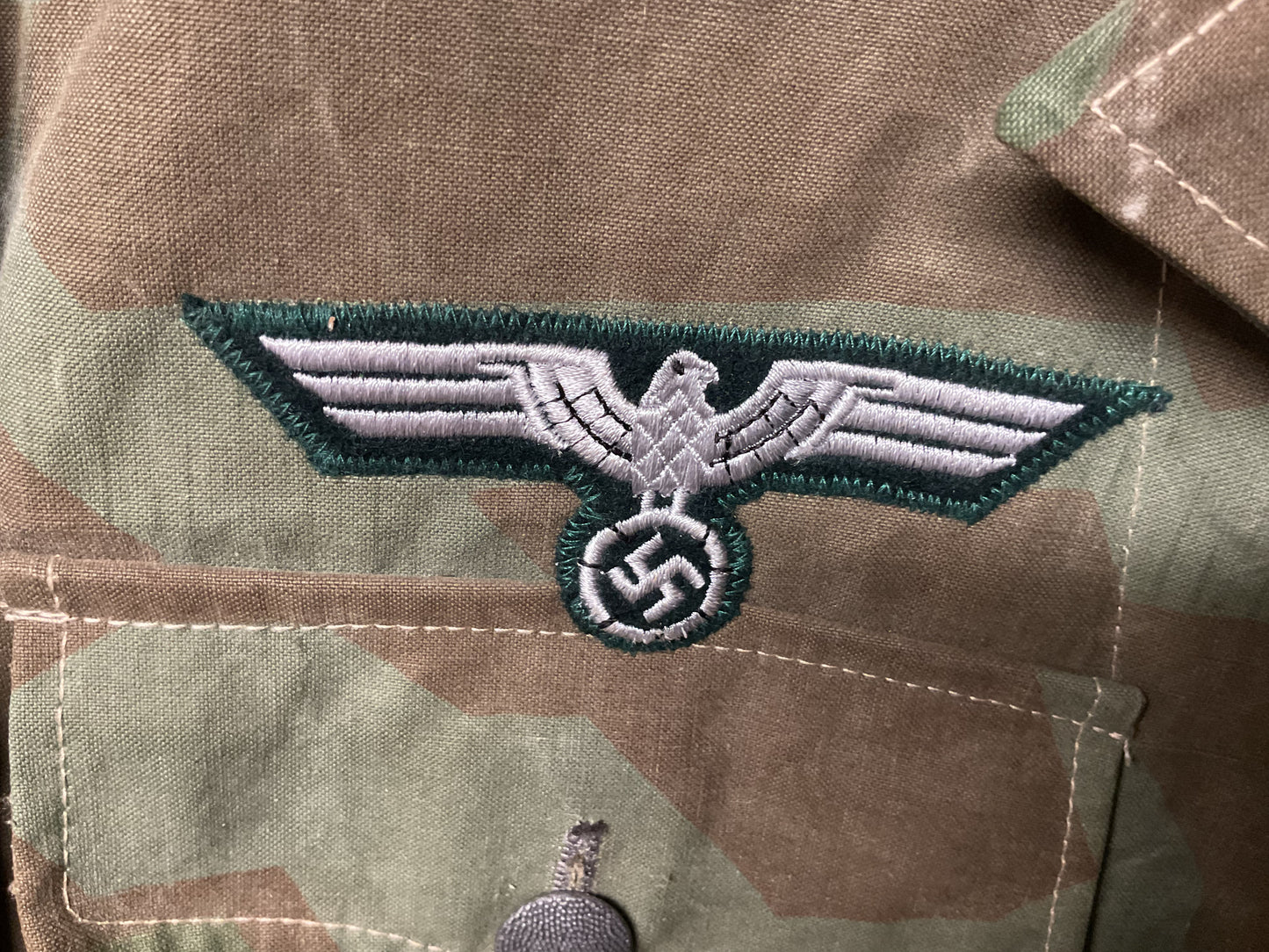 WWII German Splinter Camo Tunic
