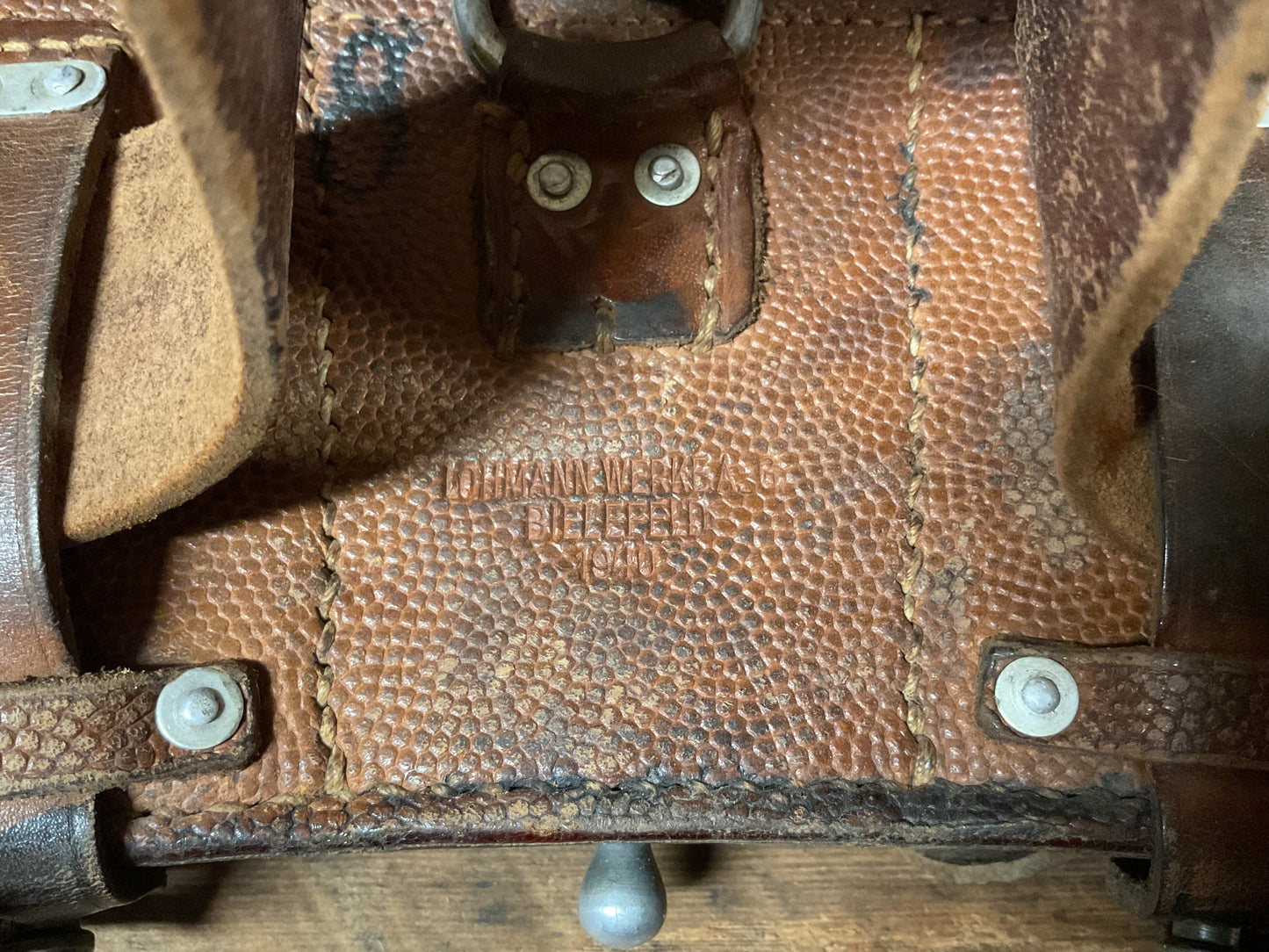 Luftwaffe Belt Buckle with K98 ammo pouch