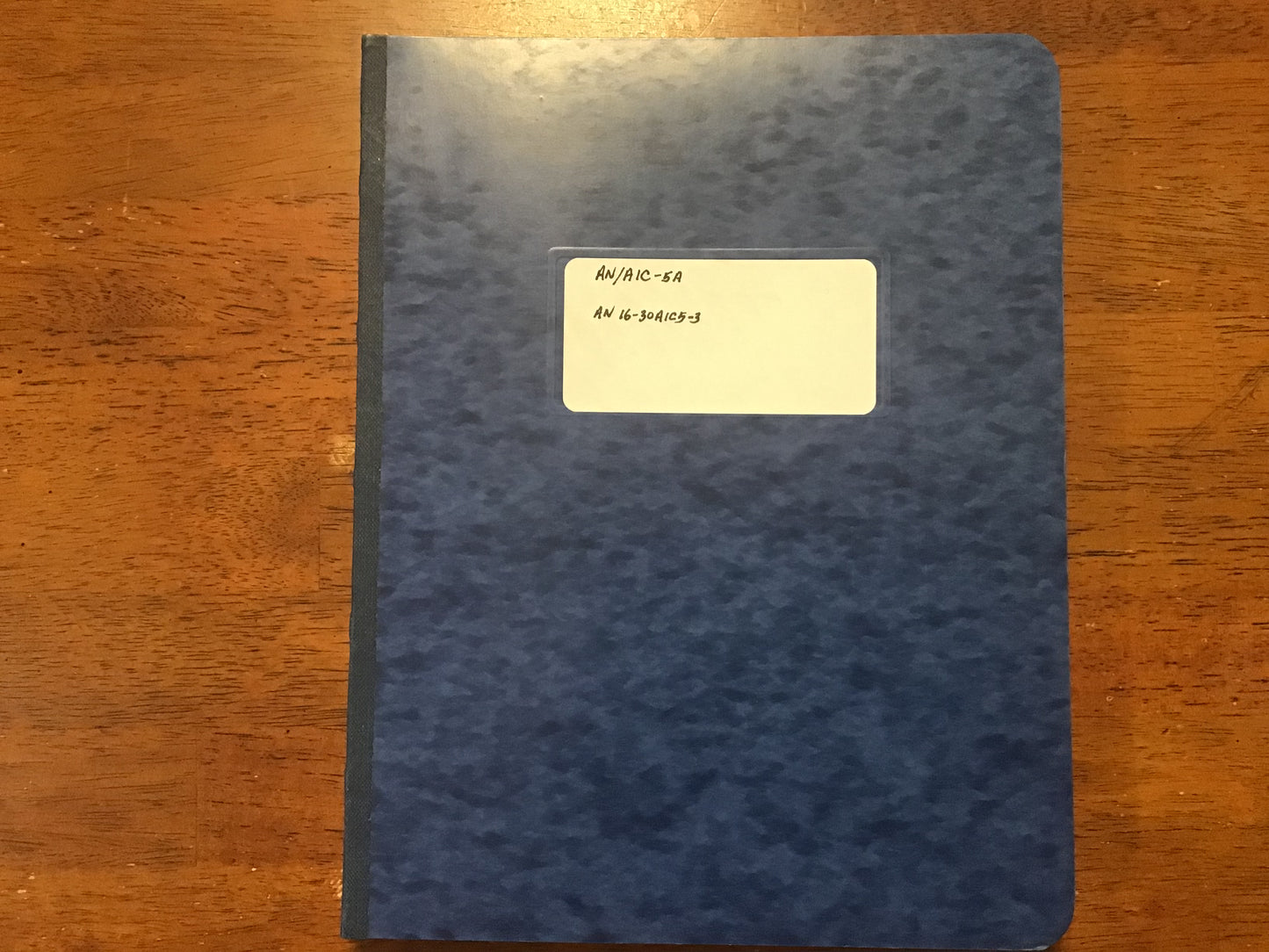Vintage USAF Navy AN/AIC-5A Aircraft Intercom Maintenance Manual AN 16-30AIC5-3