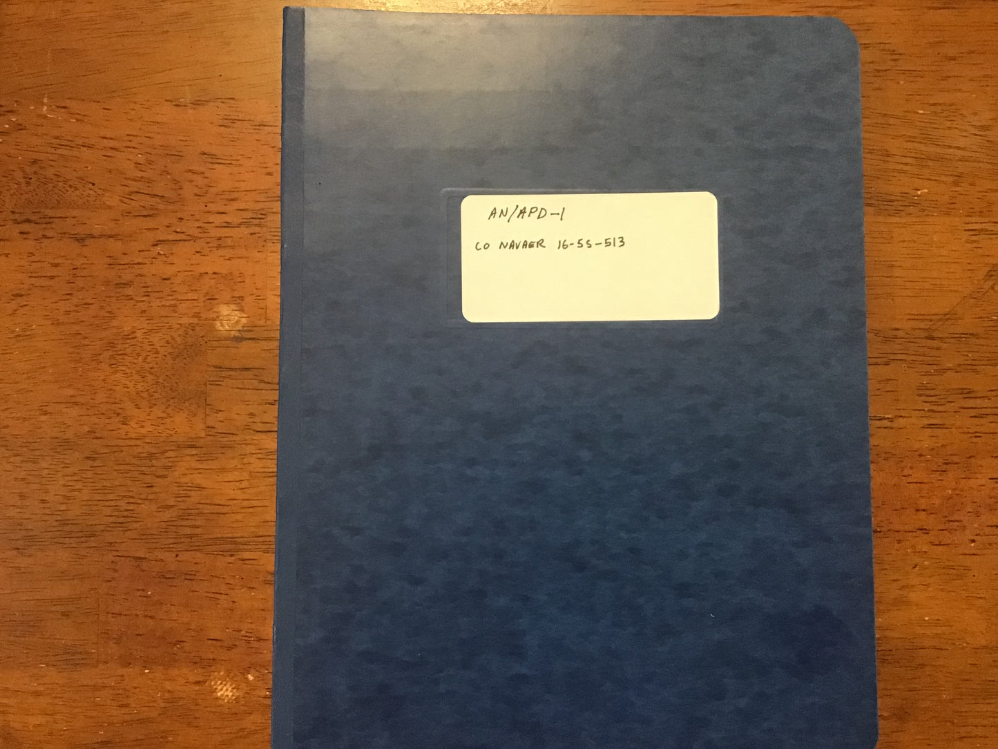 WWII 1945 US Navy AN/APD-1 Airborne Homing Equipment Maintenance Manual Original