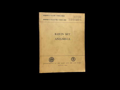 U.S. Army / Air Force Technical Manual TM 11-271A – RAWIN Set AN/GMD-1A (1954)