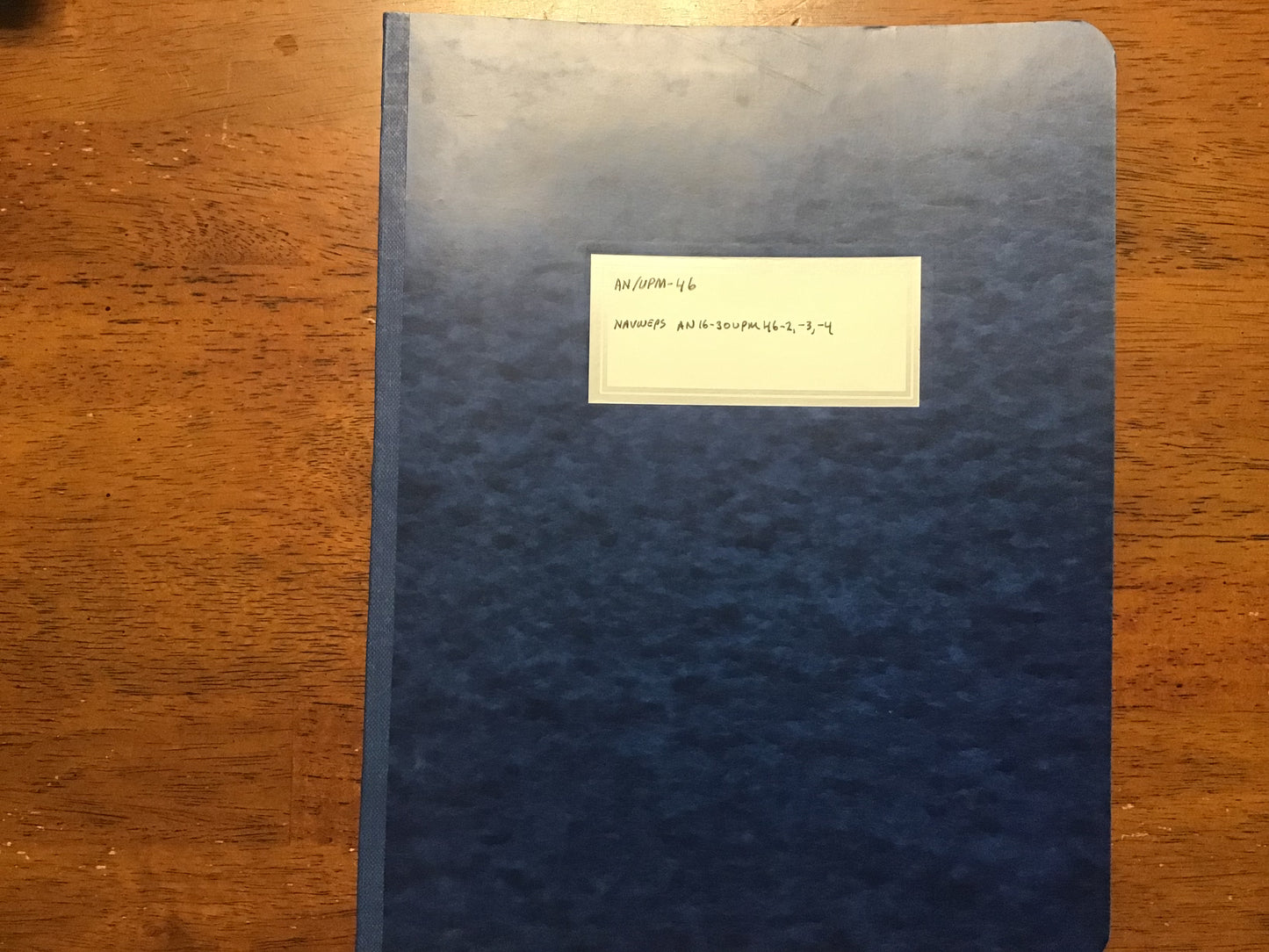 1953 USAF Navy AN/UPM-46 Test Oscillator Manuals NAVWEPS Service Overhaul Cold War