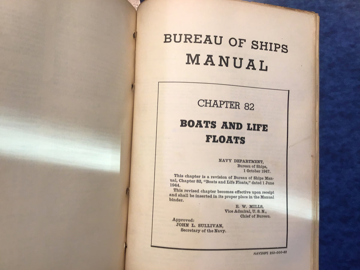 WWII US Navy Bureau of Ships Manual 1946-55 NAVSHIPS Electronics Guns Radar