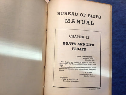 WWII US Navy Bureau of Ships Manual 1946-55 NAVSHIPS Electronics Guns Radar
