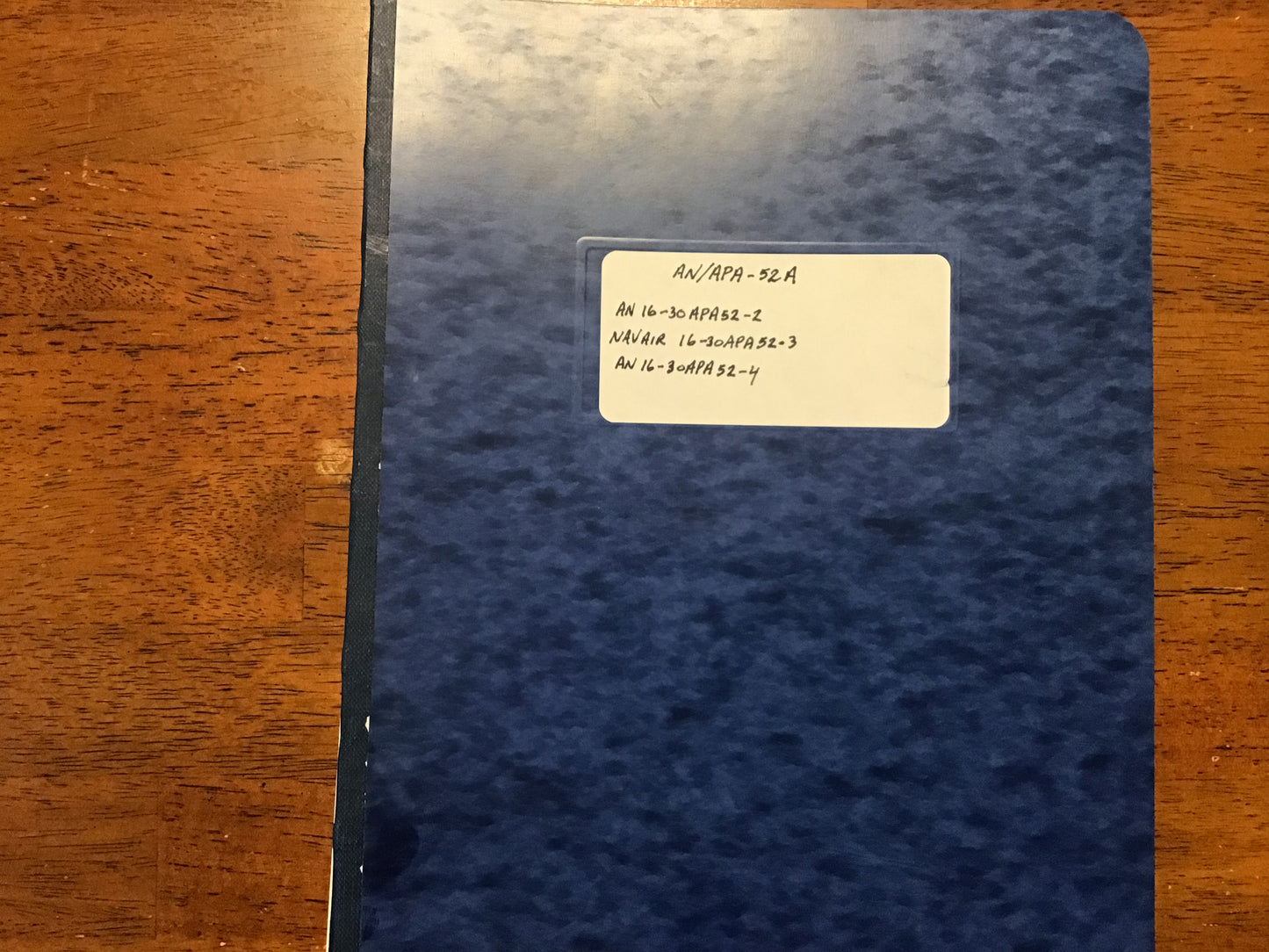 1948-1951 AN/APA-52A Doppler Drift Radar Manuals