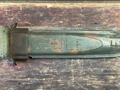 Korean War Personalized/Trench Art Bayonet