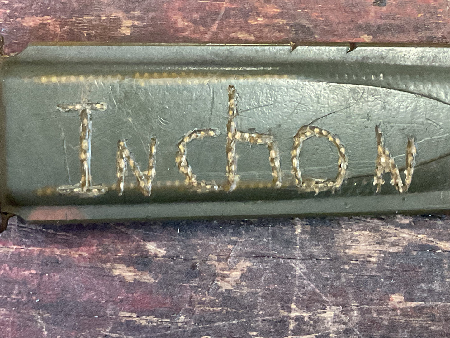 Korean War Personalized/Trench Art Bayonet