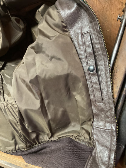 1975 U.S. Navy G1 Leather Flight Jacket