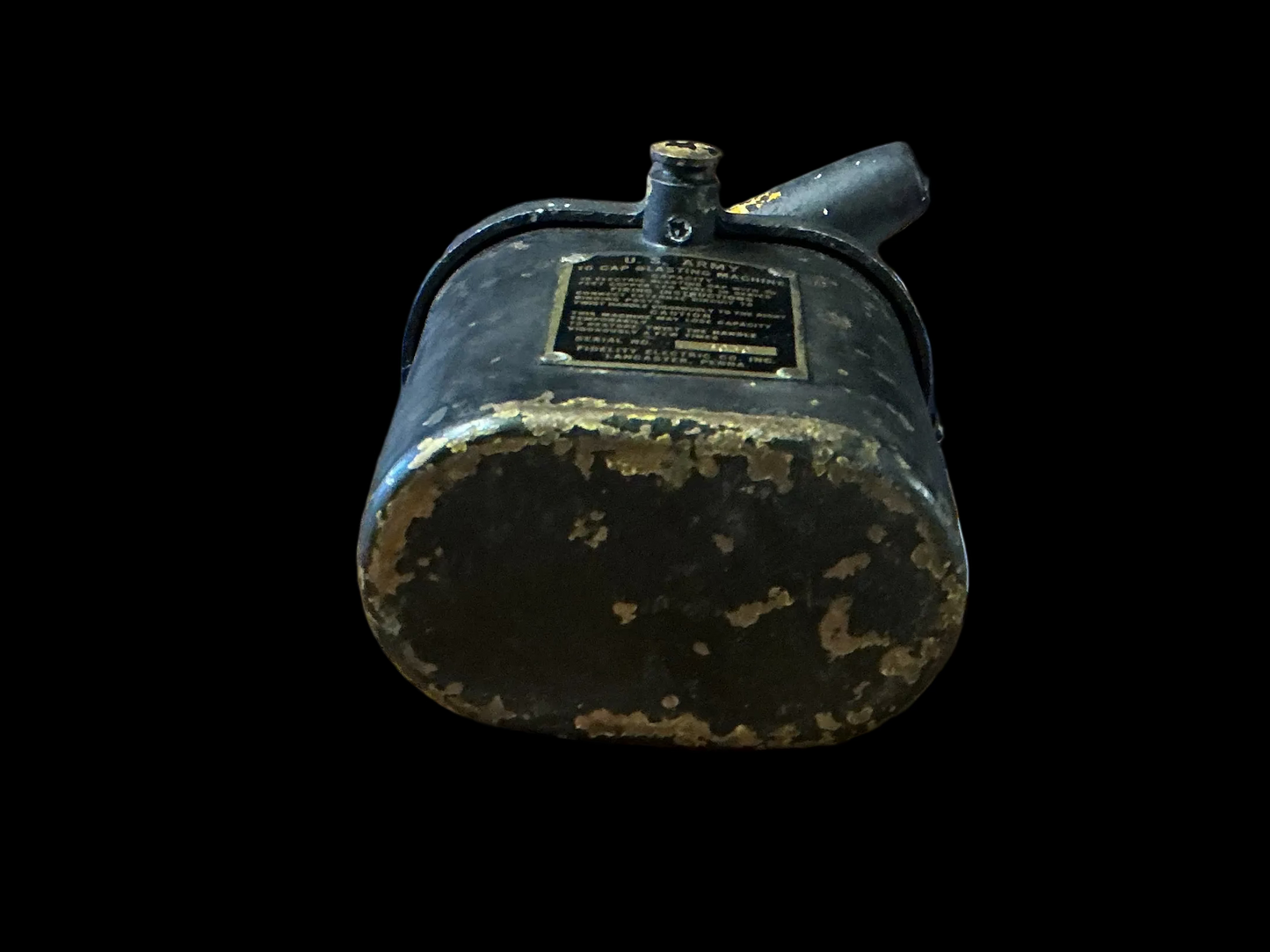 WW2 US Army 10-cap blasting machine