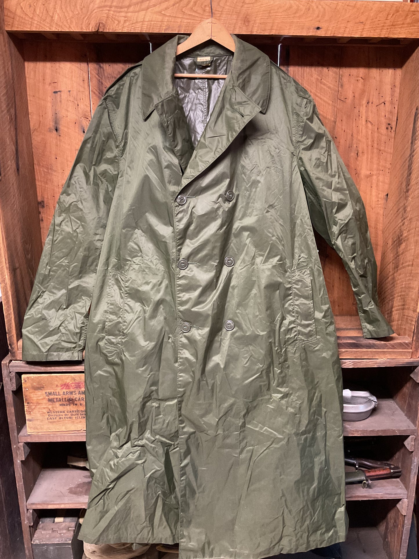 Vietnam War Era Raincoat