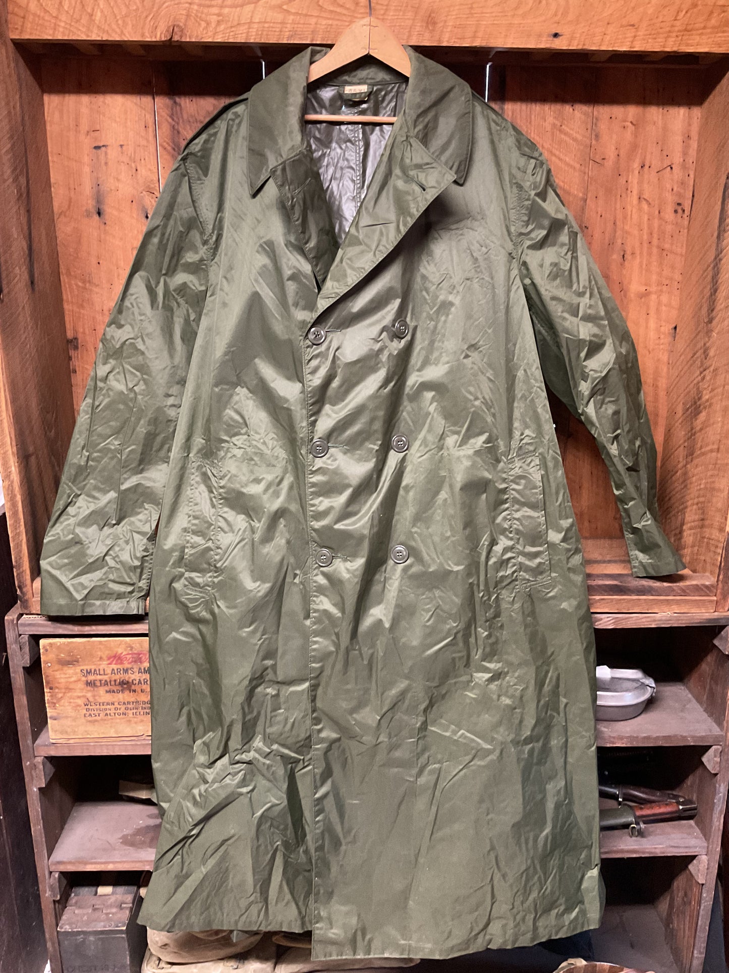 Vietnam War Era Raincoat