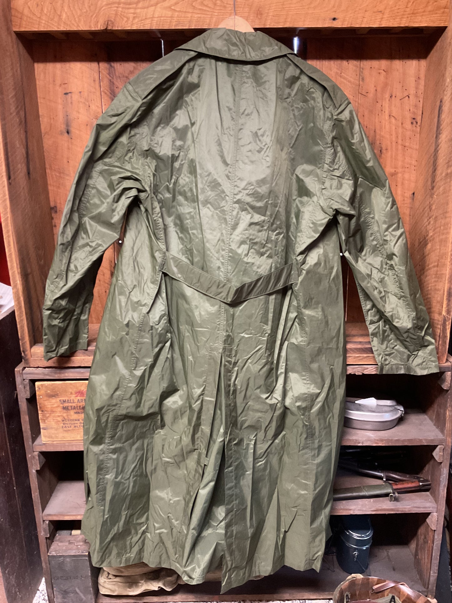 Vietnam War Era Raincoat