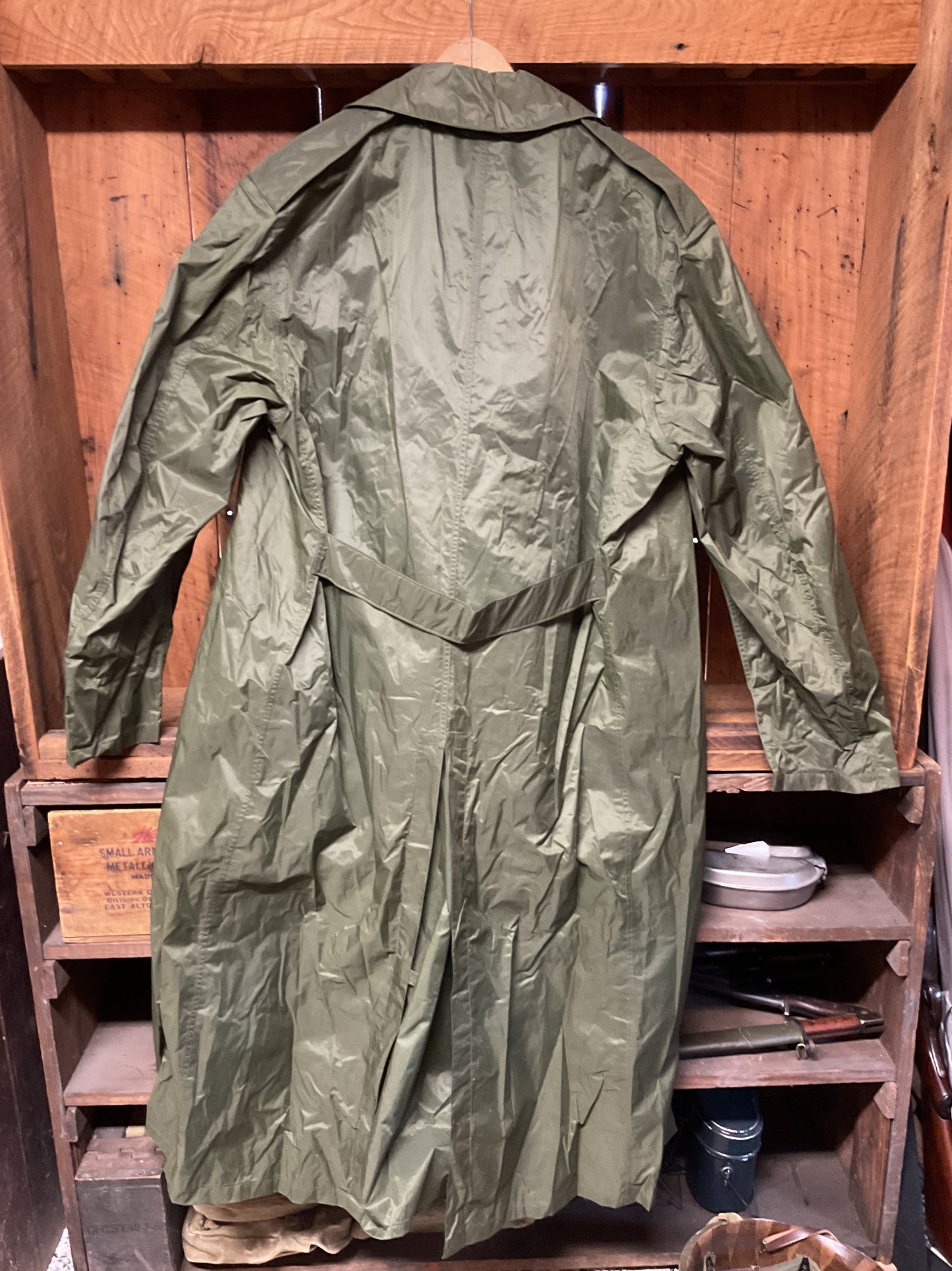 Vietnam War Era Raincoat
