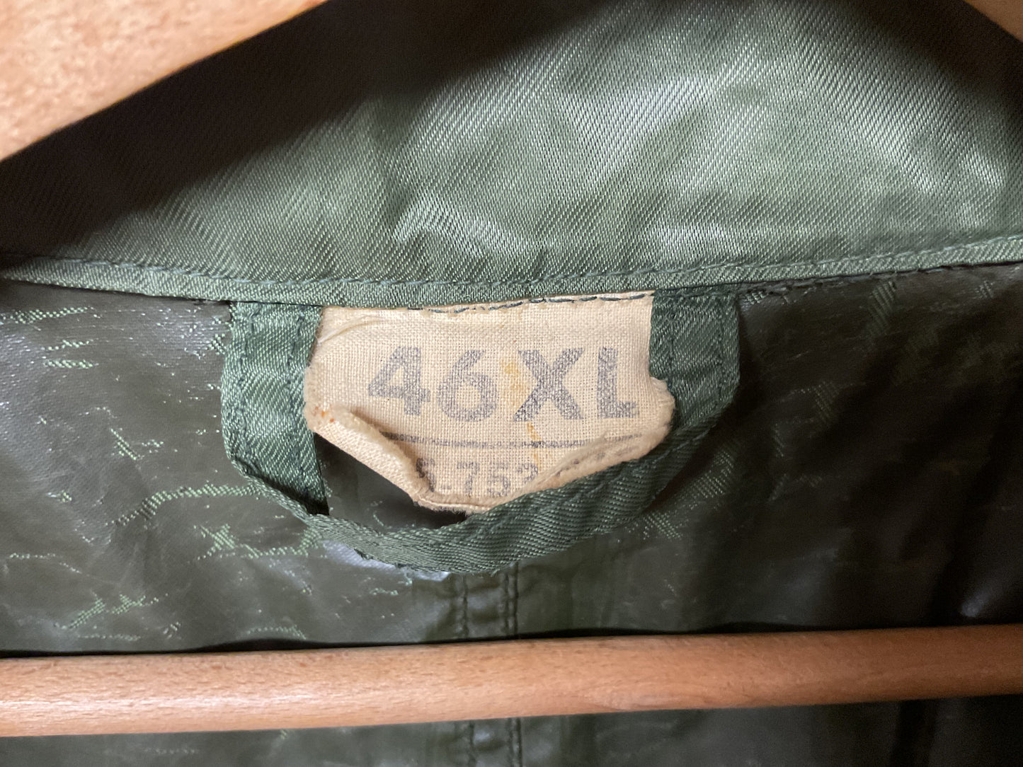 Vietnam War Era Raincoat