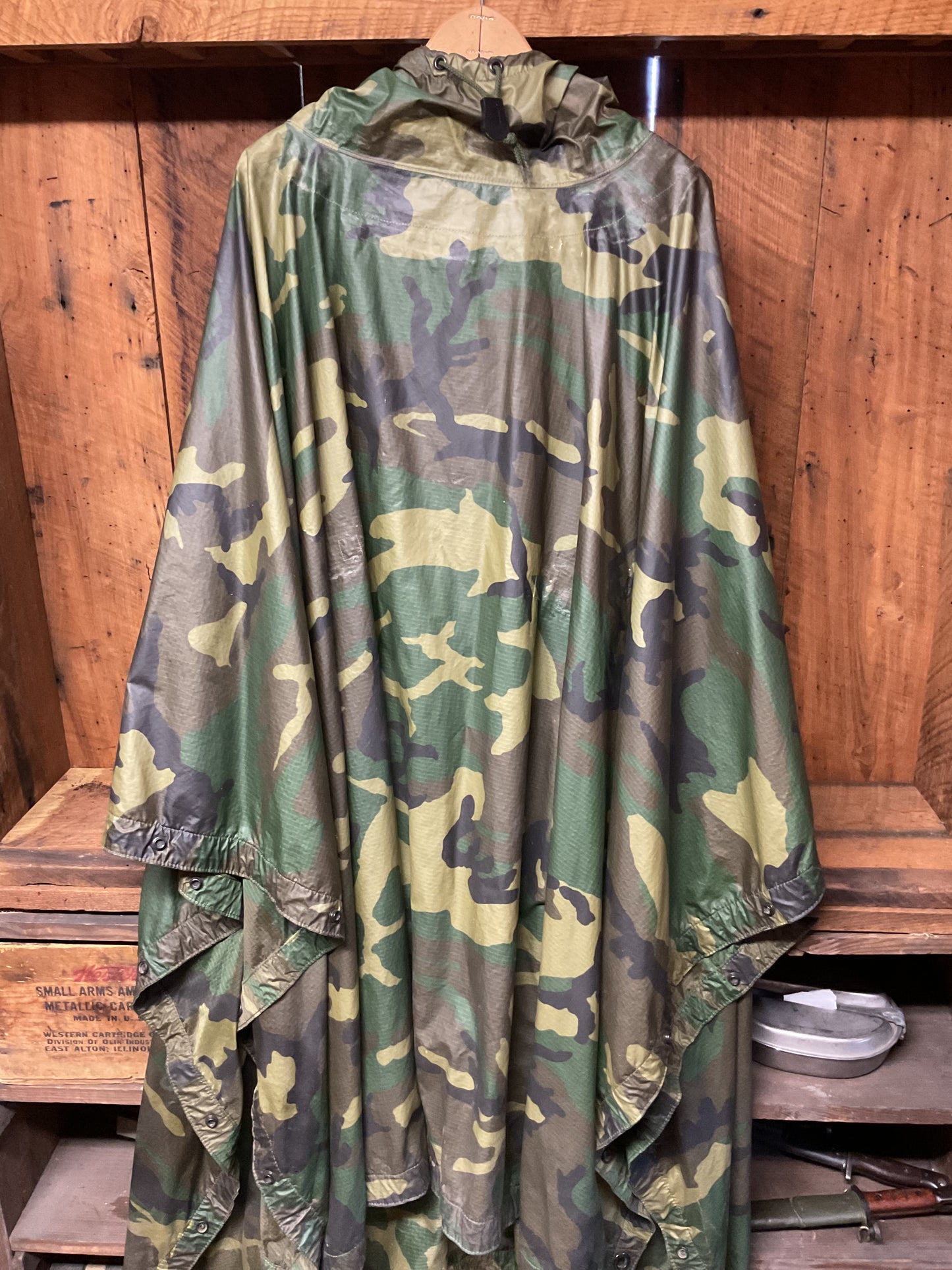 1980s Military Poncho