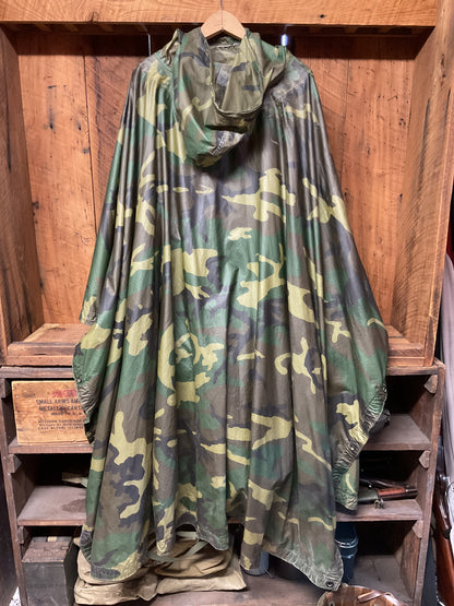 1980s Military Poncho