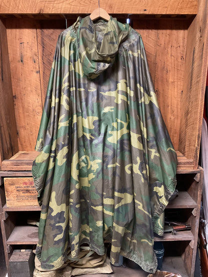 1980s Military Poncho