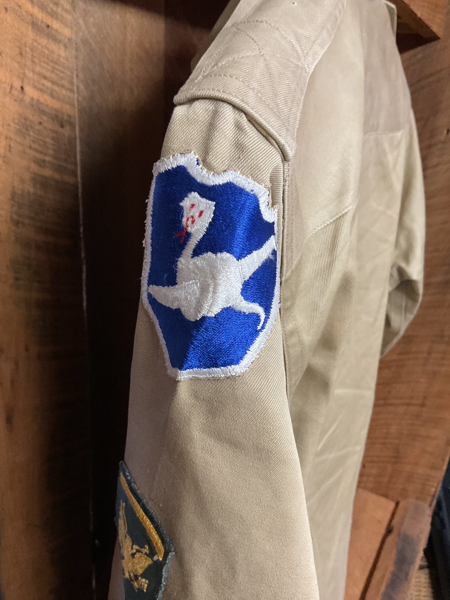 Cold War Era 158th “Bushmasters” Khaki Uniform