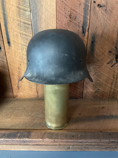 Original WWII M42 German Stahlhelm