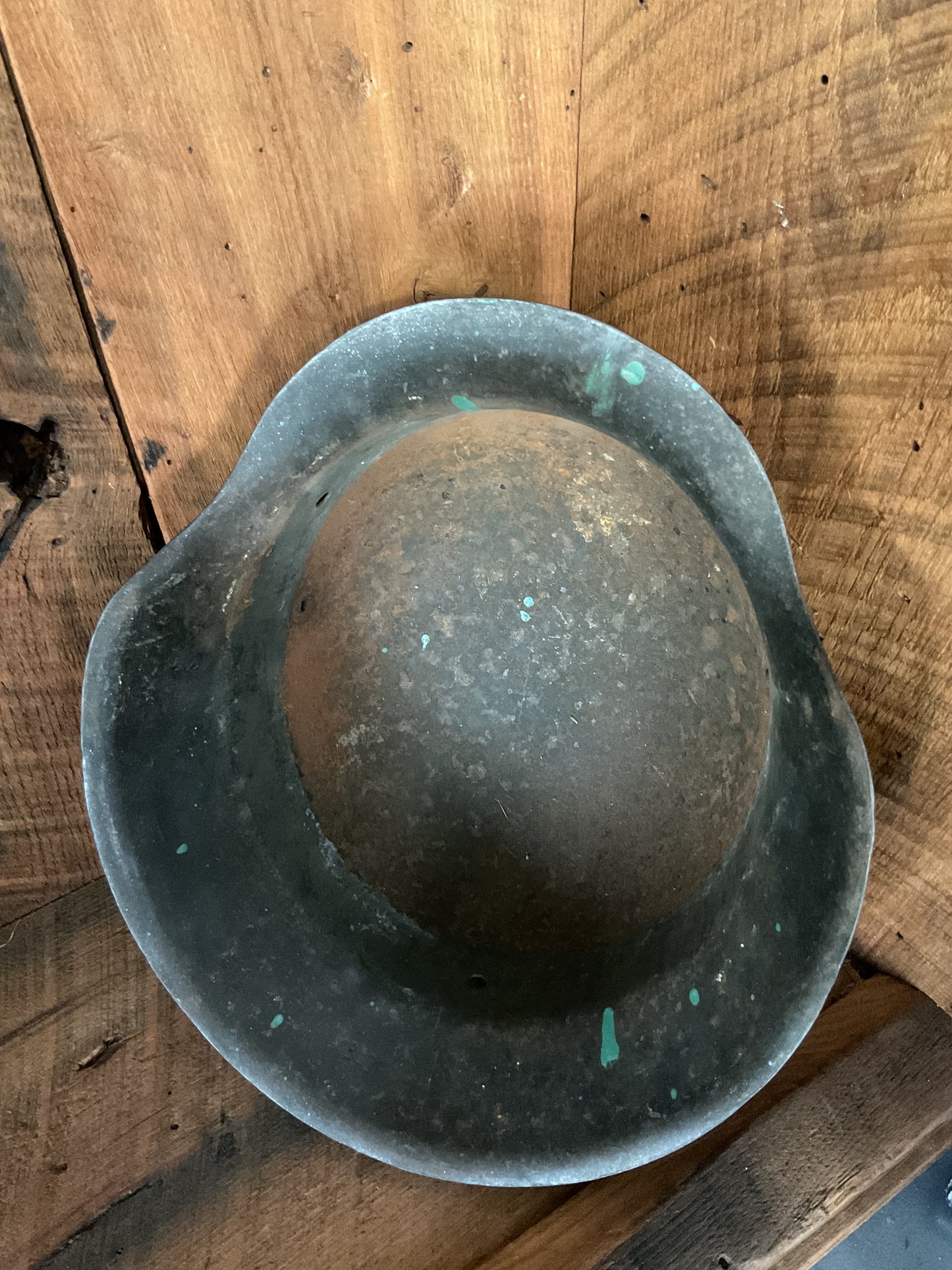 Original WWII M42 German Stahlhelm