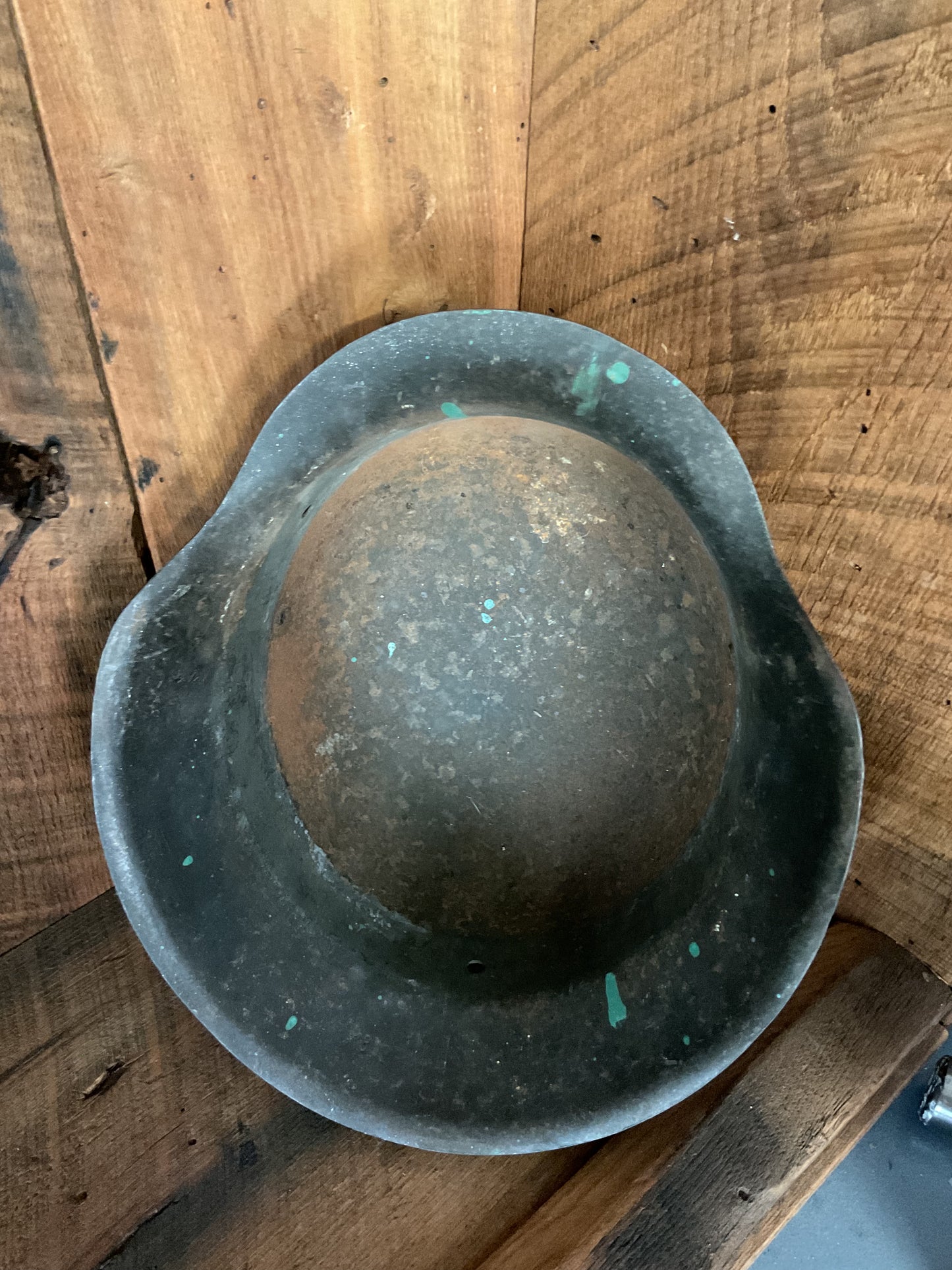 Original WWII M42 German Stahlhelm