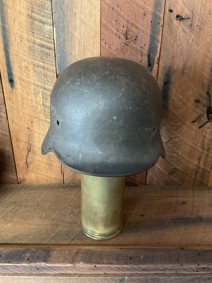 Original WWII Kriegsmarine M35 Stahlhelm