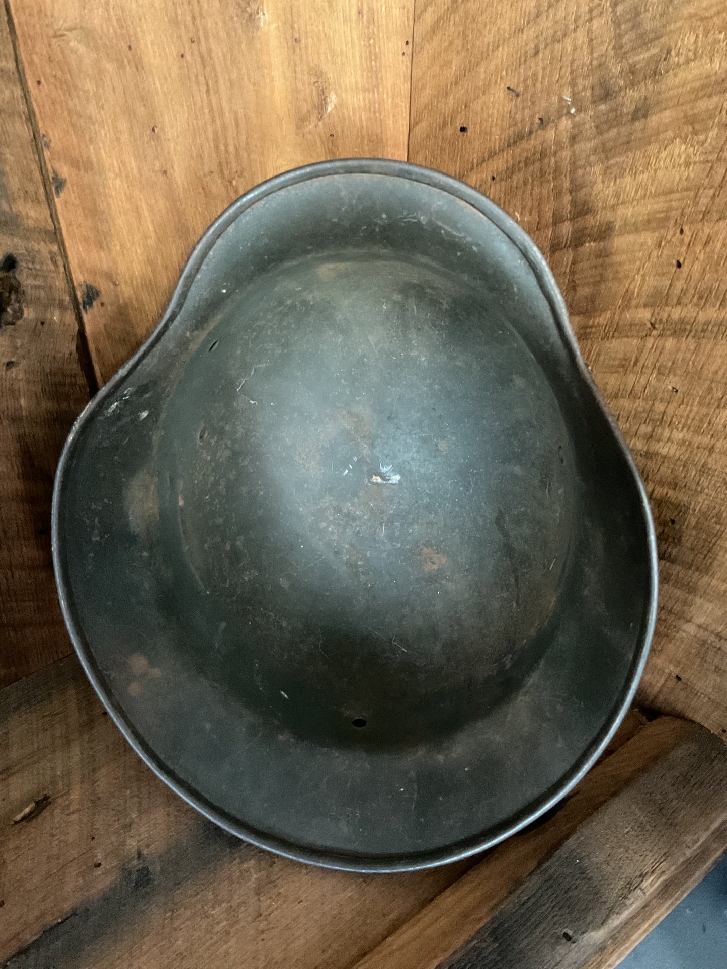 Original WWII Kriegsmarine M35 Stahlhelm