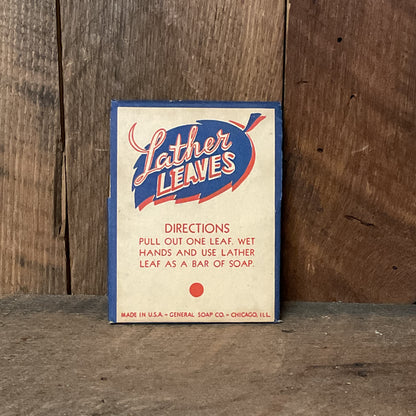 NOS WWII Era “Leather Leaves”