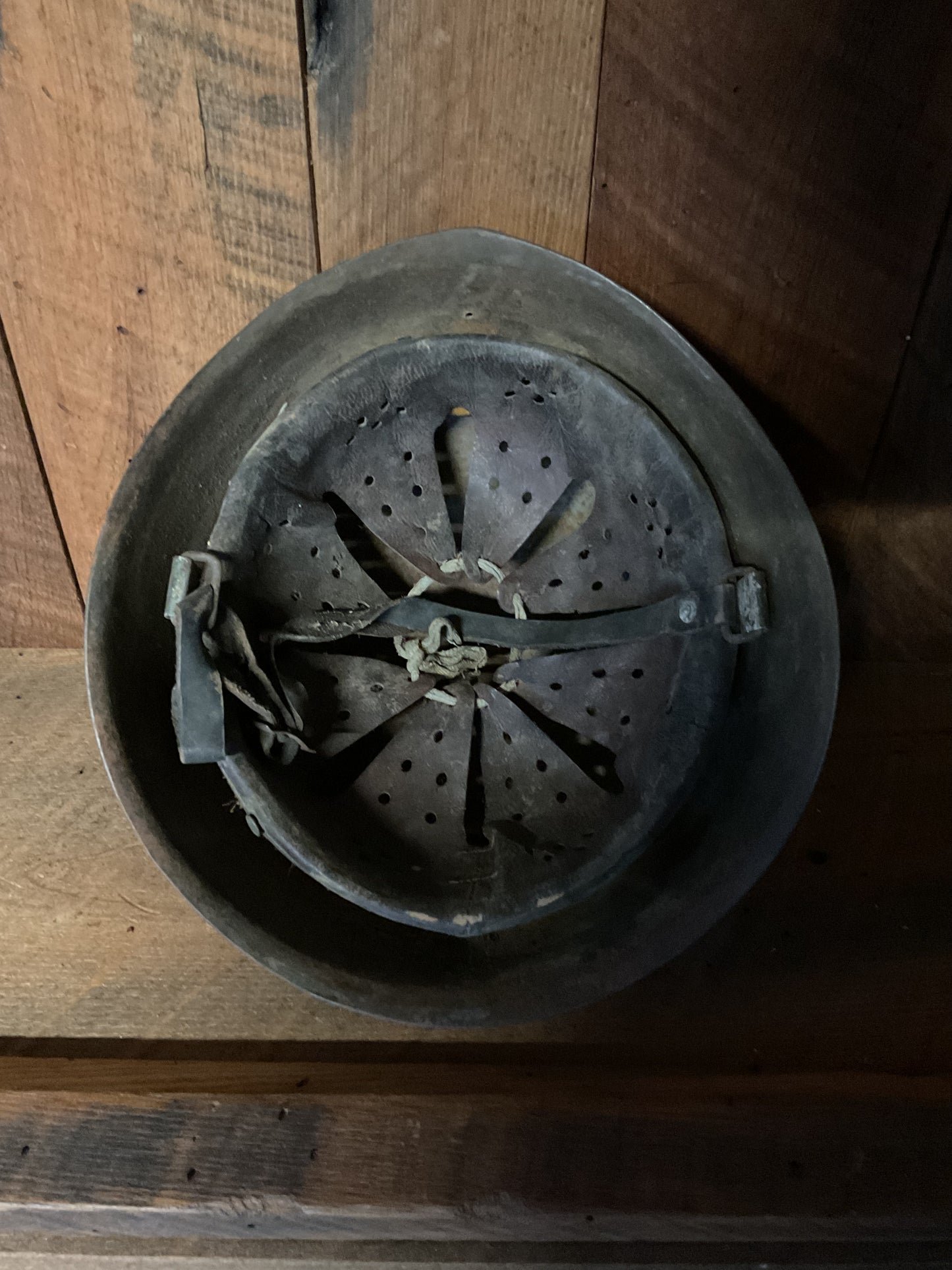 Original WWII Italian M33 Helmet