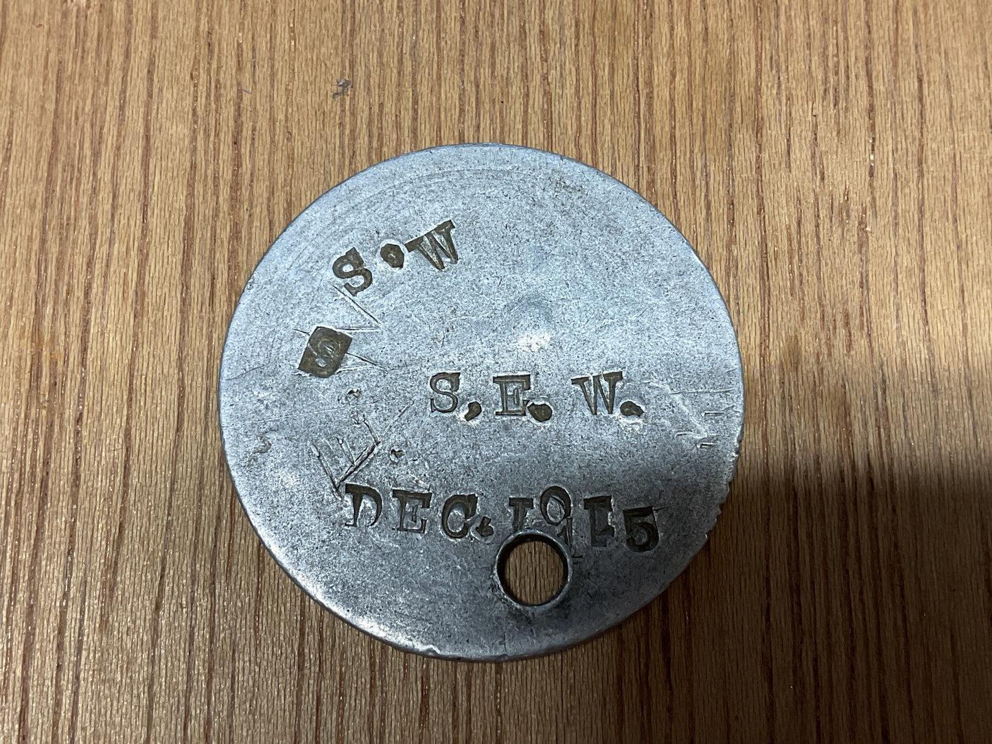 Original Pre-WWI Dog Tag