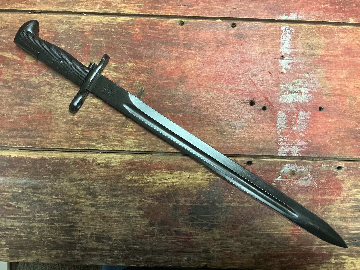 Chinese replica of 1943 16-inch M1905 bayonet