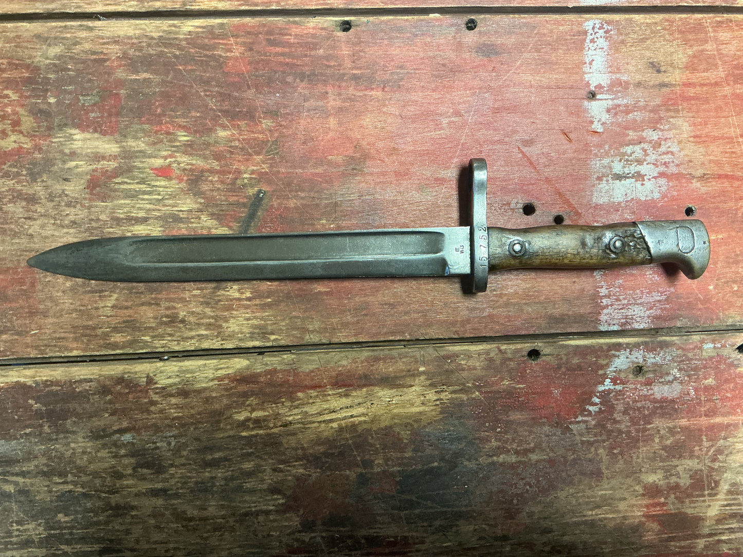 Turkish M35 bayonet converted from OEWG Steyr export bayonet
